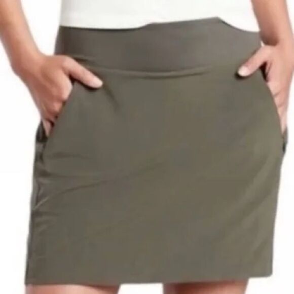 ATHLETA SOHO SKORT GREEN SIZE 16 - Picture 1 of 13